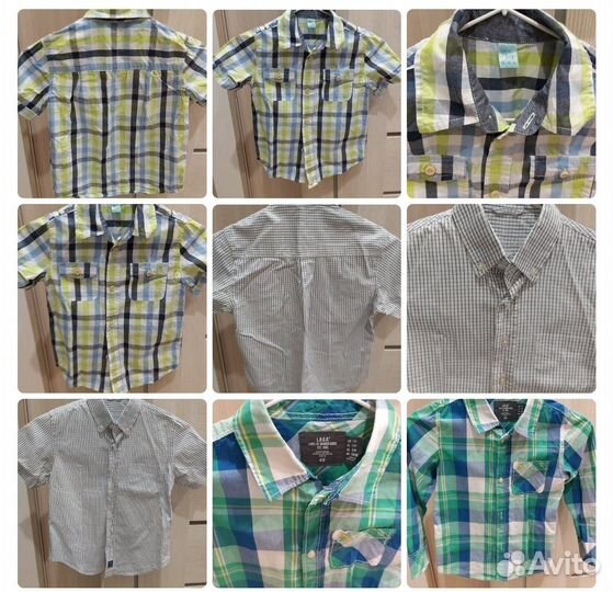 Рубашка на мальчика 5-6 лет