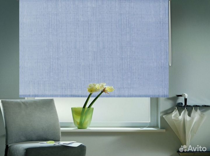 Шторы рулонные, жалюзи