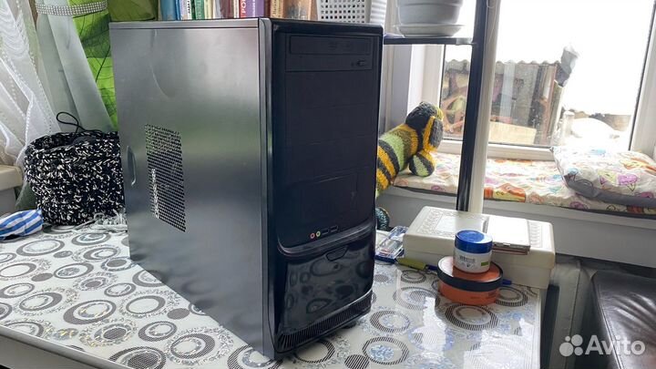 Офисник Q8300 4*2.5/4GB/450w/SSD120Gb/210(1gb)