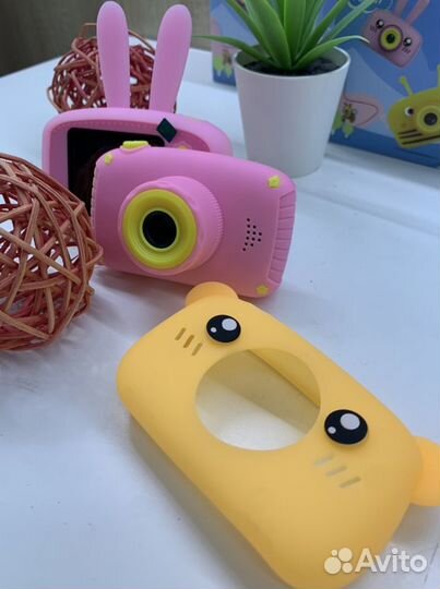 Детский фотоаппарат зайчик Camera kids (новый)