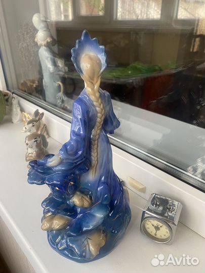 Фарфоровые статуэтки старая гжель