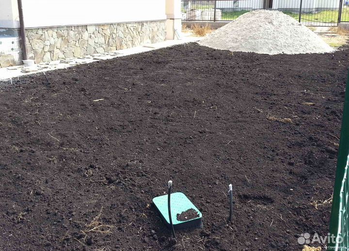 Чернозем, Песок, грунт, сыпучие материалы