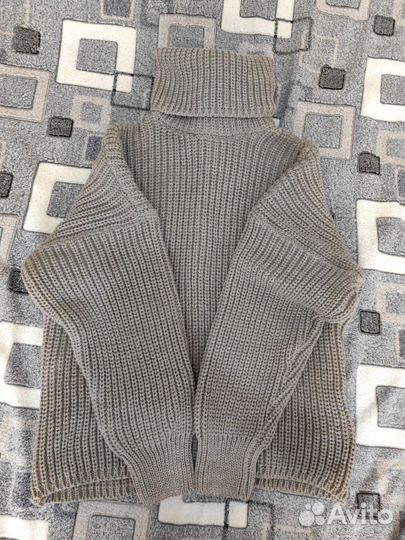 Свитер оверсайз вязаный новый