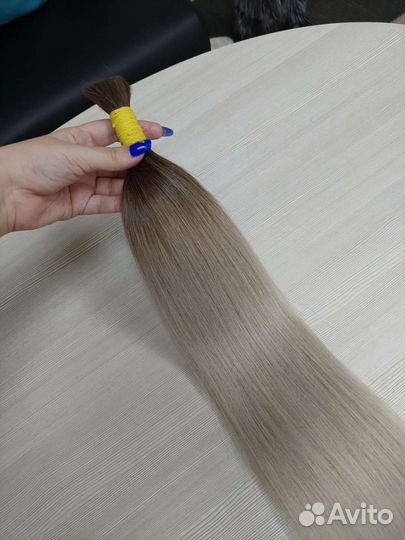 Натуральные волосы для наращивания 60см