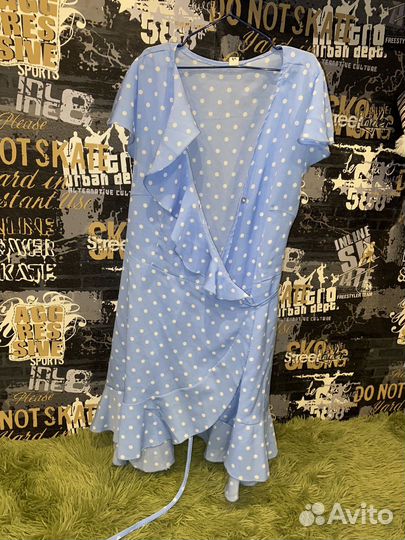 Платье назапах