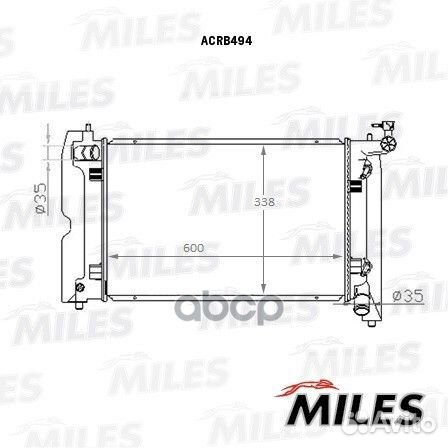 Радиатор toyota avensis 1.4-1.8 02- AT acrb494