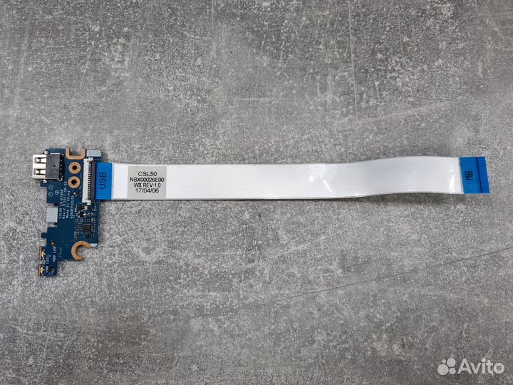 Доп плата USB, картридера HP 250 G6 CSL50 LS-E795P