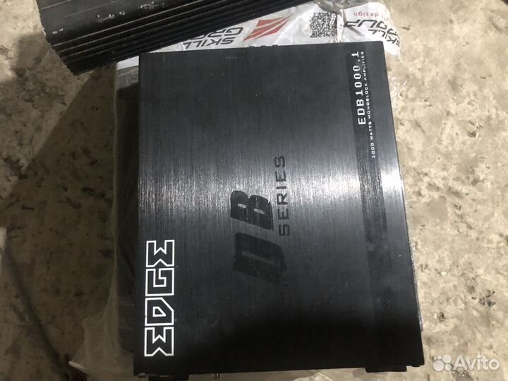 Сабвуфер и усилитель