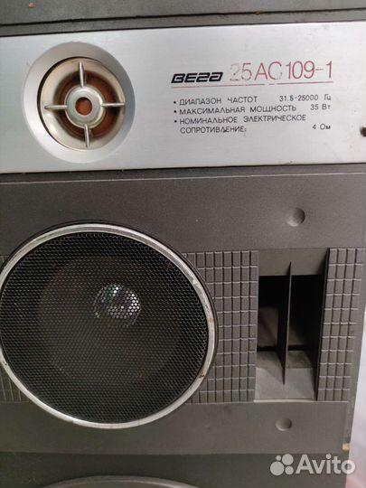 Колонки вега 25ас109-1