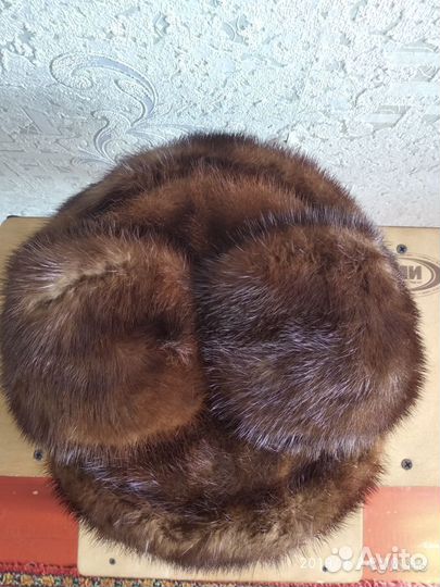 Шапка норковая мужская