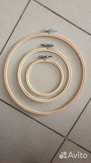 Пяльцы деревянные