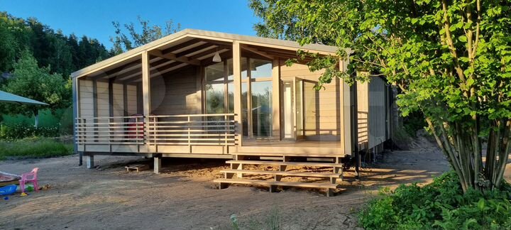 Дом 80 м² на участке 8 сот.