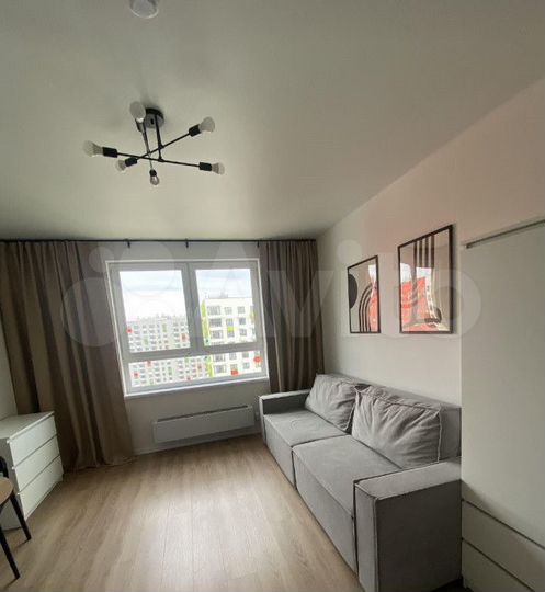 Квартира-студия, 21,4 м², 15/17 эт.