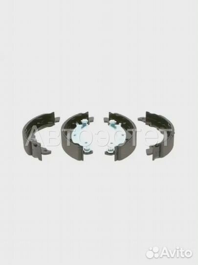 Тормозные колодки барабанные задний мост 0 986 487 704