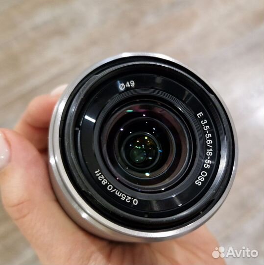 Объектив sony E mount SEL1855