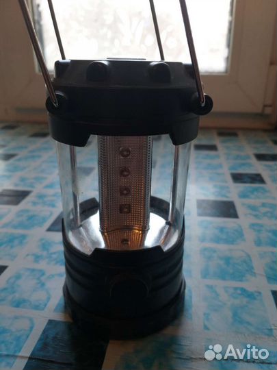 Декоративная светодиодная свеча и фонарь