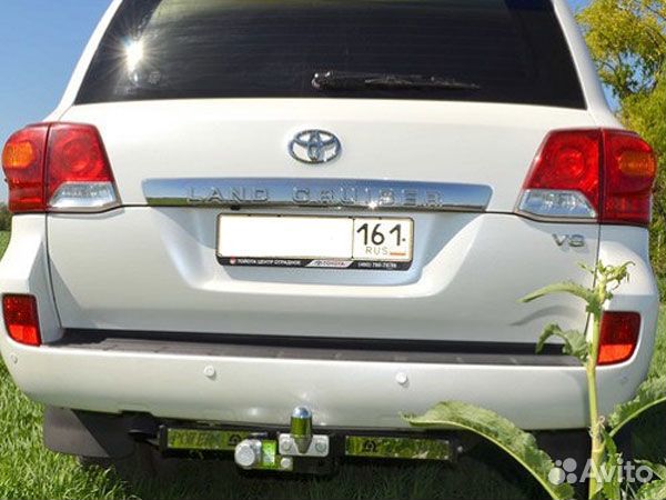 Фаркоп установка тсу Toyota Land Cruiser 200, 2007