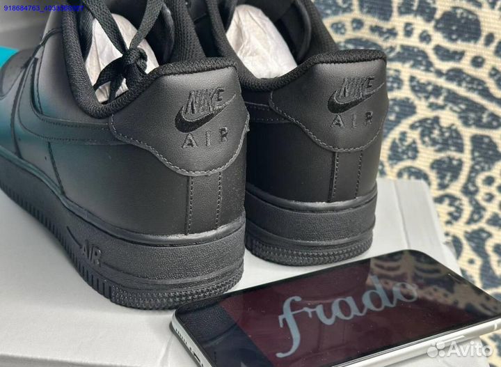 Кроссовки nike air force black оригинал