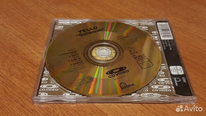 Yello – Goldrush (CD / LD - video) / UK