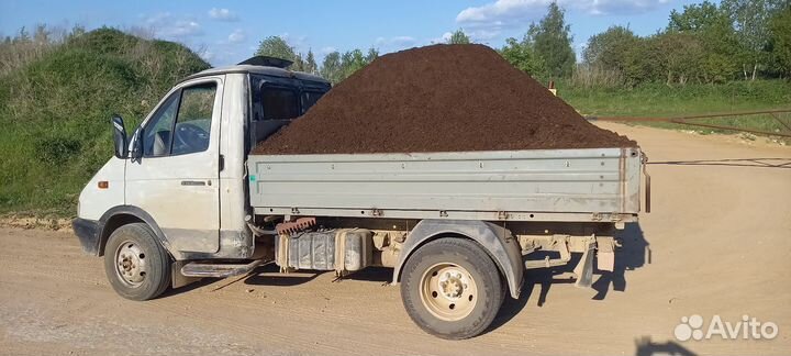 Перегной чернозем навоз грунт земля щебень дрова