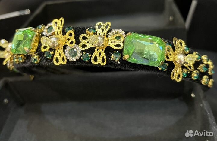 Ободок для волос ручной работы