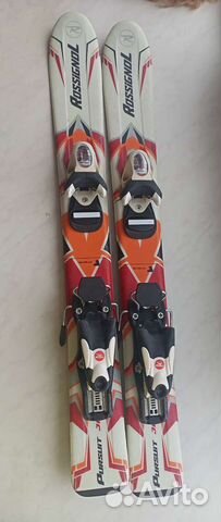 Горные лыжи детские 80 см с ботинками