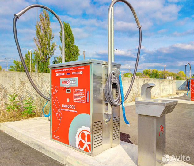 Пылесос для автомойки самообслуживания + АЗС CYD21