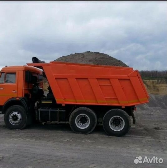 Песок щебень доставка