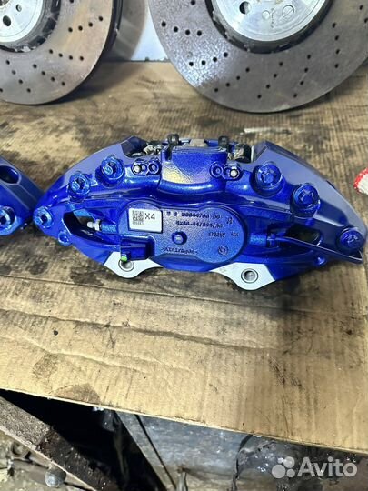 Тормоза bmw Х3М перед 395 зад 370