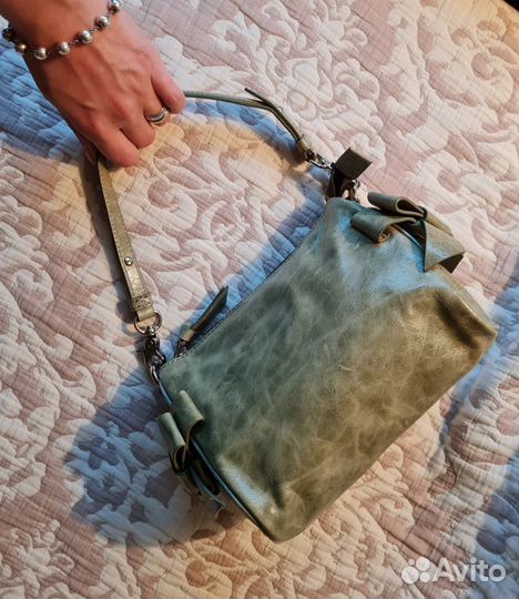 Сумка итальянская Gillivo натуральная кожа новая