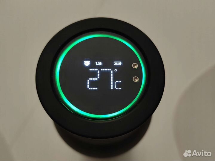 Умная бутылка термос с термометром