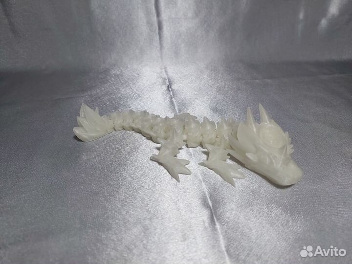 Дракон светящийся в темноте 3D печать