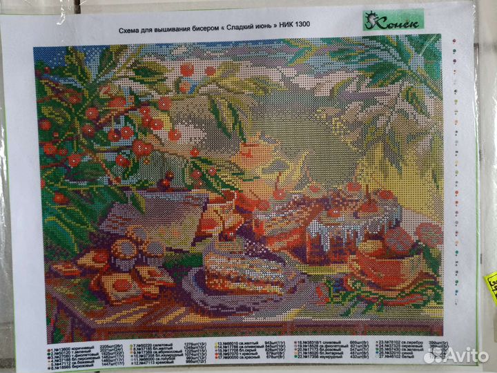 Основы для вышивки бисером и мулине