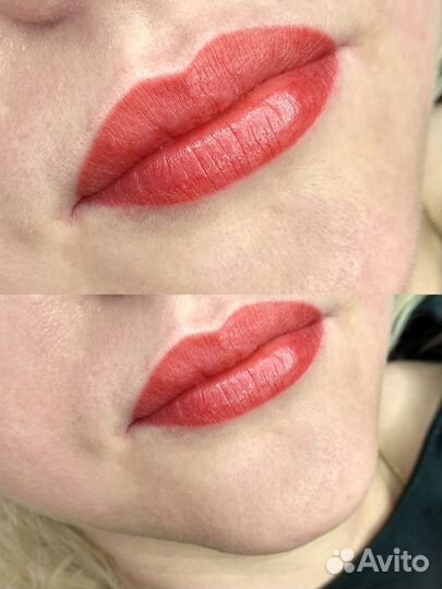 Перманентный макияж бровей губ и век татуаж