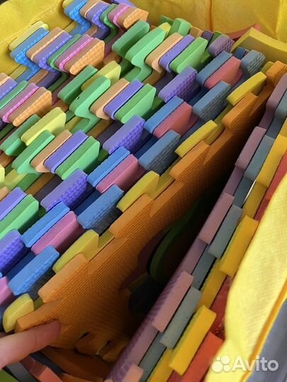 Развивающий коврик пазл Play the Game