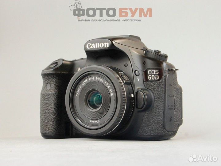 Фотоаппарат Canon 60D kit 24mm f2.8 STM