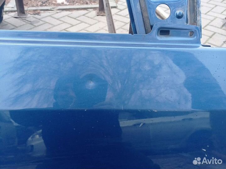 Дверь передняя правая форд фьюжн цвет синий