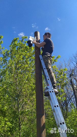 Комплект камеры видеонаблюдения