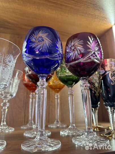 Фужер цветные