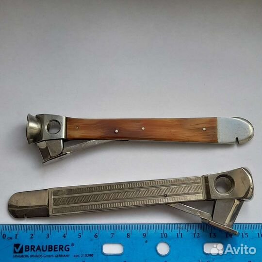 Старинная гильотина для сигар клеймо