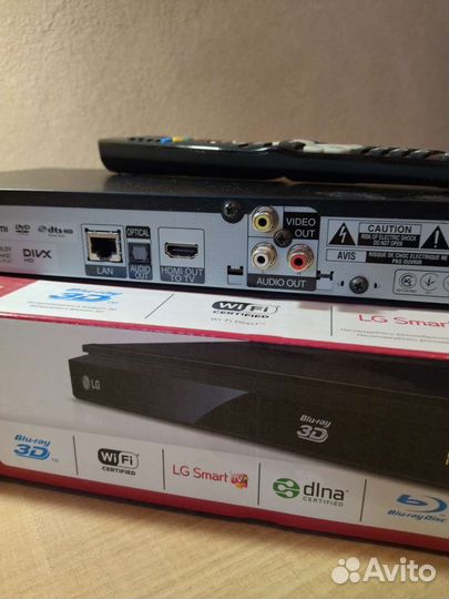 Blu-ray плеер lg