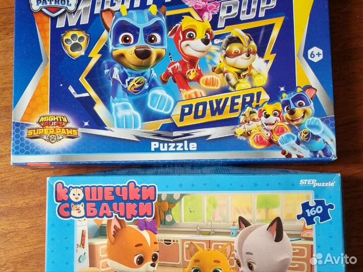 Пазлы крупные