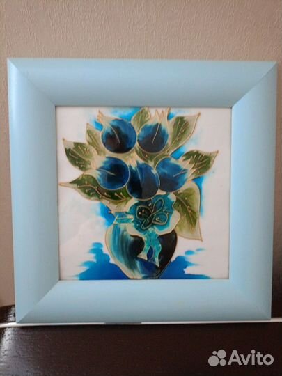 Картина витражная роспись