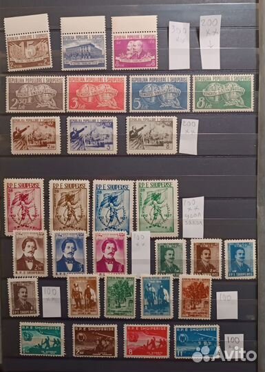 Почтовые марки Албании