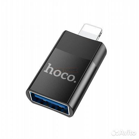Адаптер-переходник Hoco UA17 USB - Lightning