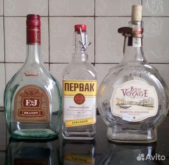 Бутылки в коллекцию