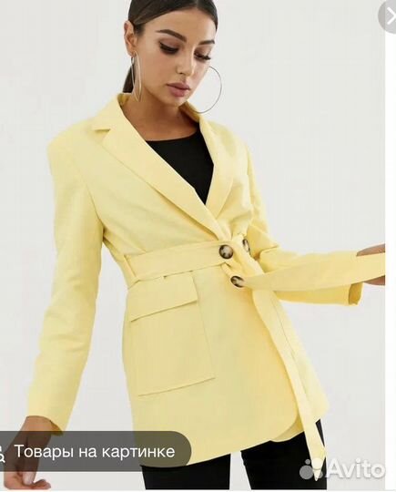 Пиджак желтый ASOS жакет zara куртка оригинал