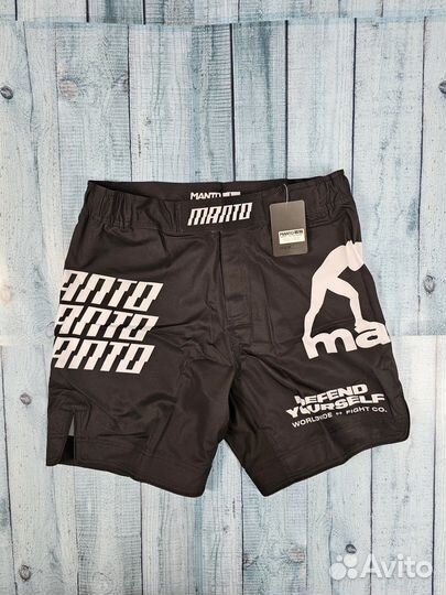 Шорты manto distort черные