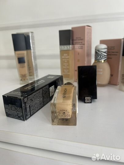 Крем тональный Lancome 04 Sisley Givenchy Shiseido