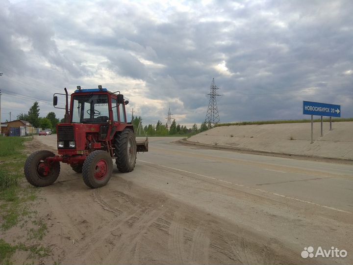 Вспашка земли, дачи Рыбачий Ягодное